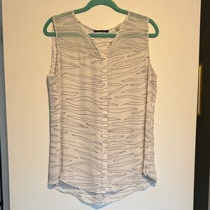 Tahari sleeveless top